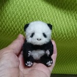 babyパンダ 羊毛フェルト