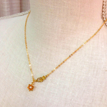秘密の花園ネックレス《orange》