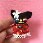 5センチ、猫さんのぬいぐるみ