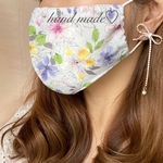 最終値下げラスト1枚＊夏物SALE♡シルクマスク＊ホビーラボビーレ＊夏用マスク＊ハンドメイド＊インナーマスク＊マスク＊花柄マスク＊お洒落マスク