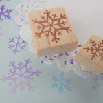 【再販】雪の結晶のはんこ⑤