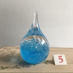 ガラスのリングホルダー　スカイブルー　5