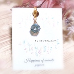 大人可愛いシンプルマスクチャーム♥️キュービックジルコニア💠