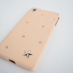 1枚の革でできたXperiaZ3　星付き