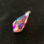 虹の結晶 ビビッドティアドロップ シングル ピアス/イヤリング VD-317