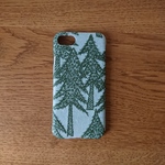 *受注製作*ミナペルホネン*land theater*ライトブルー*mina perhonen*iPhoneケース*iPhoneカバー*スマホケース*スマホカバー