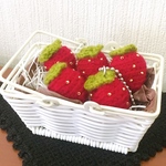 🍓新作🍓 あみぐるみ いちごのバスケット！