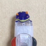 【SALE】青ウミウシ３色ペン【ゲルインク0.5黒・赤・青】