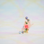 7/1販売＊花うつし-蓮-  鶴の和風イヤーカフ　【浴衣にもオススメ和風アクセサリー◎】