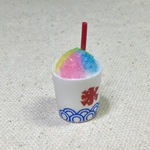 1/6 ミニチュアフード お祭りのかき氷・MIX