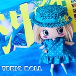 イーマリーちゃん❤︎の洋風甚平❤︎と麦わら帽子のセット❤︎送料無料❤︎