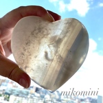 ハートのアゲートスライスコースター✨天然石