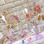 キャバリア✖︎華やかなフラワーグラス🥂