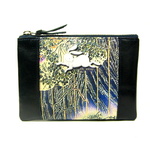 ポーチM　うさぎ　江戸美袋