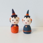 ハロウィンこけし