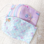 ひんやり冷感キッズマスク💙2枚set♡送料無料
