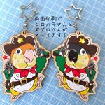 【950円→540円SALE】陽気なシロハラ&ズグロ隊員