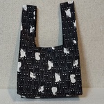 くう ＊様  ご注文品  エコバッグ(黒猫と白猫)