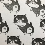 長崎ジゴンス猫消しゴムはんこ