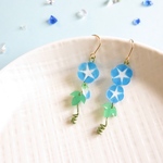 あさがお ピアス/イヤリング