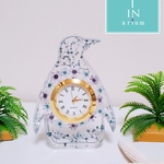 置き時計　インアリウムclock（ペンギン）
