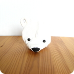 ぶらさげ小言クマポーチ　 