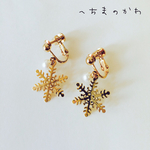 Snowflakes／イヤリング