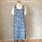 【sale!】くじら柄エプロン