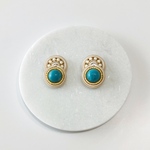【新作】Light－turquoise－（ソウタシエ　イヤリング・ピアス）
