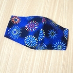 花火柄♪立体マスク