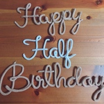 happy half birthday