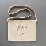 「ねこ」 - j'aime les chats-   手描きデザイン   サコッシュ