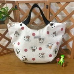 マルシェタイプのトートバッグ◆デグー◆小動物グッズ◆トートバッグ◆