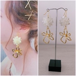 ゴールド✿お花 ピアス
