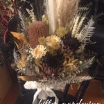 Natural Chic フェザー プロテアニオベ＆バンクシア シャビー bouquet