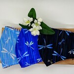 ◎再販◎夏色・和柄の布マスク(とんぼ・立体)