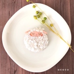 お花いっぱいヒツジちゃんのブローチ