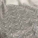 送料無料／カットワーク綿レース刺繍生地・マスク綿レース生地140×50cm ＧＧ