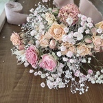 flower bouquet : "un"  ミニブーケ フラワー スワッグ  ドライフラワーブーケ