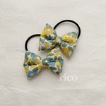 2020AW！！liberty リバティ☆ふわもこリボンのヘアゴム