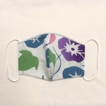 夏用大人手ぬぐいマスク【あさがお】