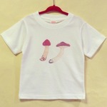 送料無料・キッズきのこTシャツ100サイズ