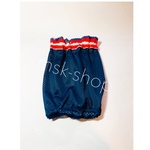 完成品●かる～いメッシュスヌード●M●星条旗風×紺色メッシュ●アメコカ　コッカースパニエル