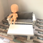 ミニチュア家具 ソファ ねんどろいど ベンチ テーブル 椅子