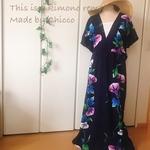 リクエスト品 痩せ見えワンピース