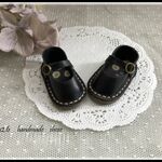 soom iMda 2.6 革　ハンドメイド　レザーストラップシューズ　ブラック　黒♪