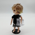 オビツ11用　夏バッグ（クリア）