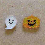 送料無料！ハロウィンのピアス