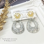 大人可愛いフラワーピアス/イヤリング