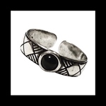 silver925【native_blackstone RING】ストーン シルバー 病みかわいい ロック パンク ダーク ゴスロリ シルバー925 指輪 メンズ ユニセックス モード  スタッズ